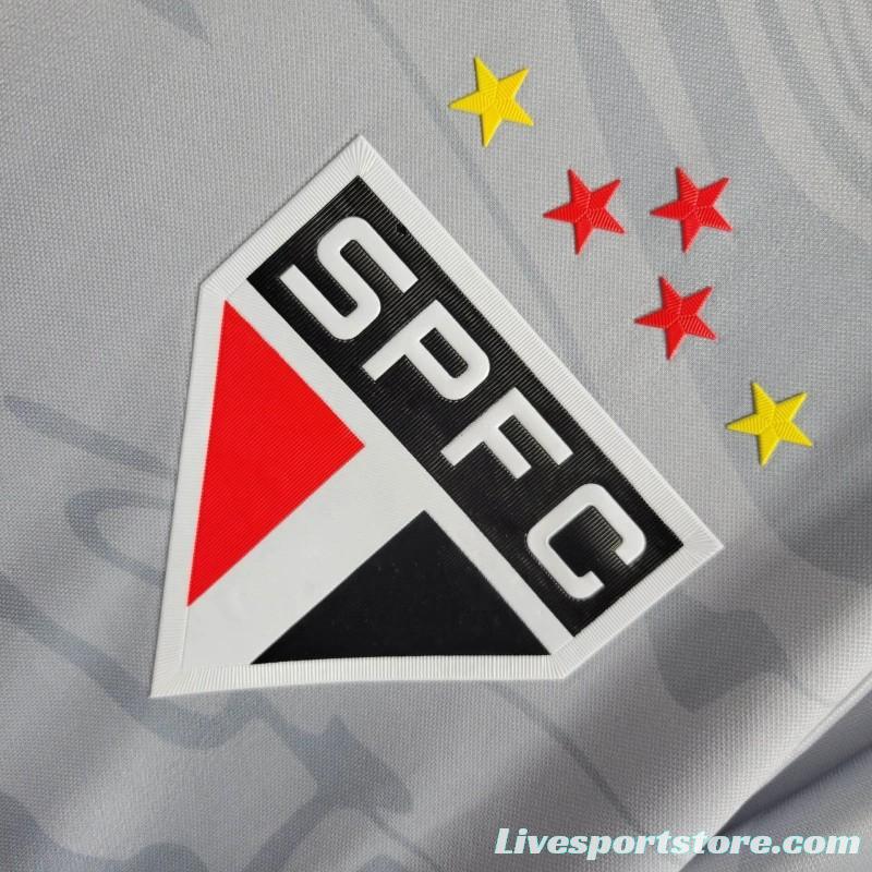 24/25 Sao Paulo Home Gray Goalkeeper Jersey