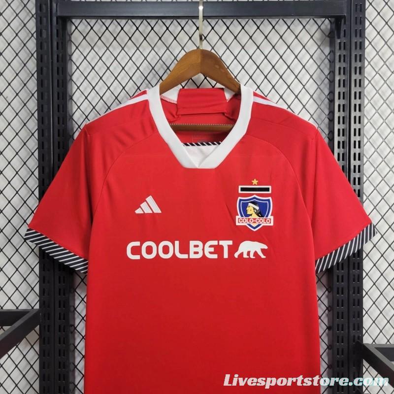 24/25 Colo Colo Third Red Jersey