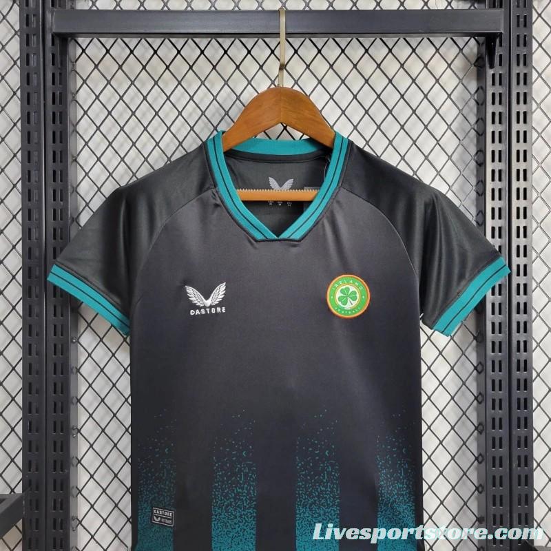 2023 Kids Ireland Black Jersey