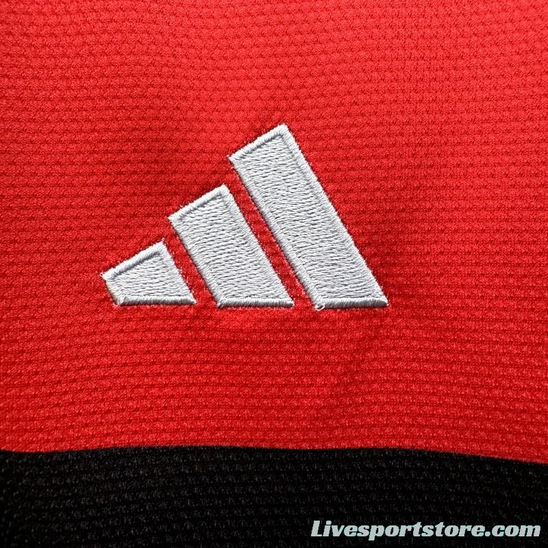 24/25 Flamengo Home Long Sleeve Jersey