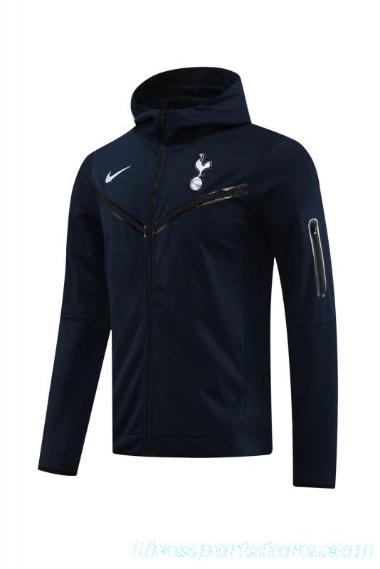 23/24 Tottenham Hotspur Full Zipper Hoodie Jacket+Pants