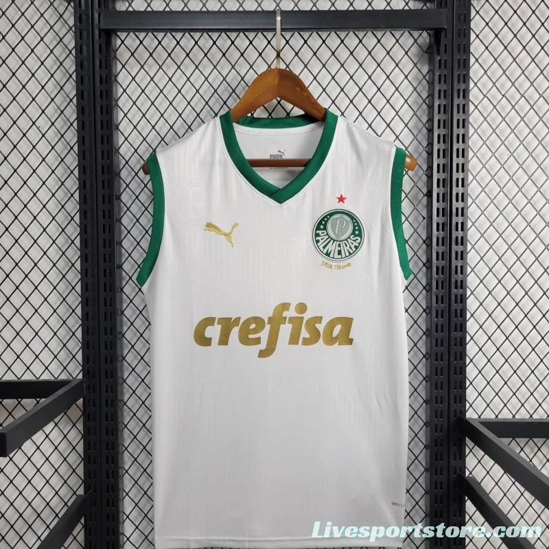 24/25 Palmeiras Away White Vest Jersey