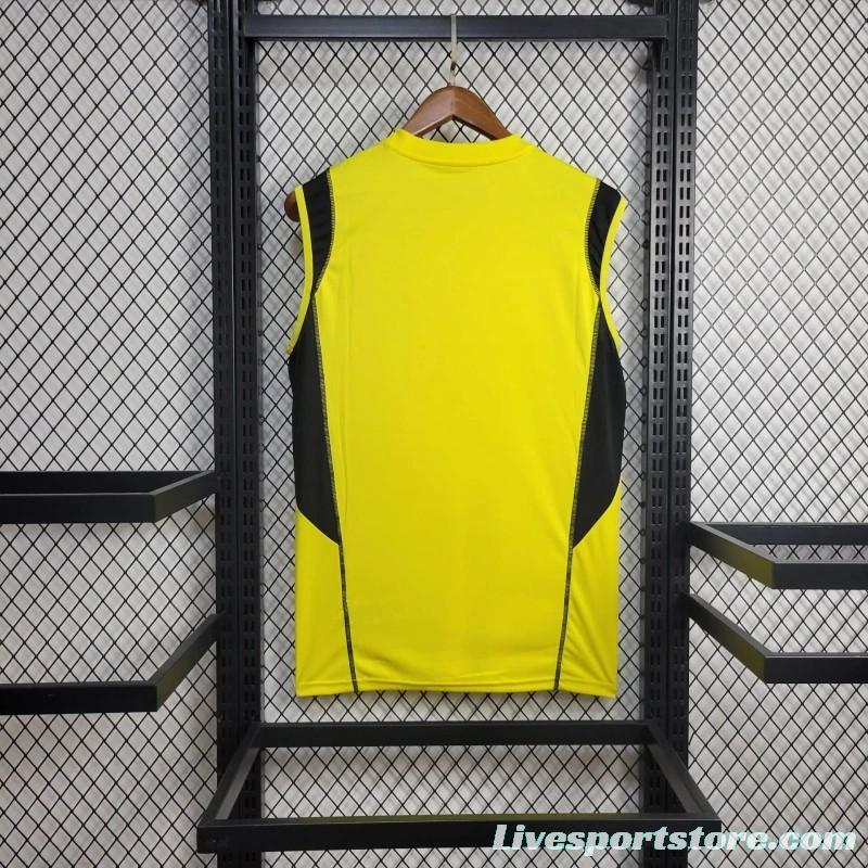 24/25 Flamengo Yellow Vest Training Jersey