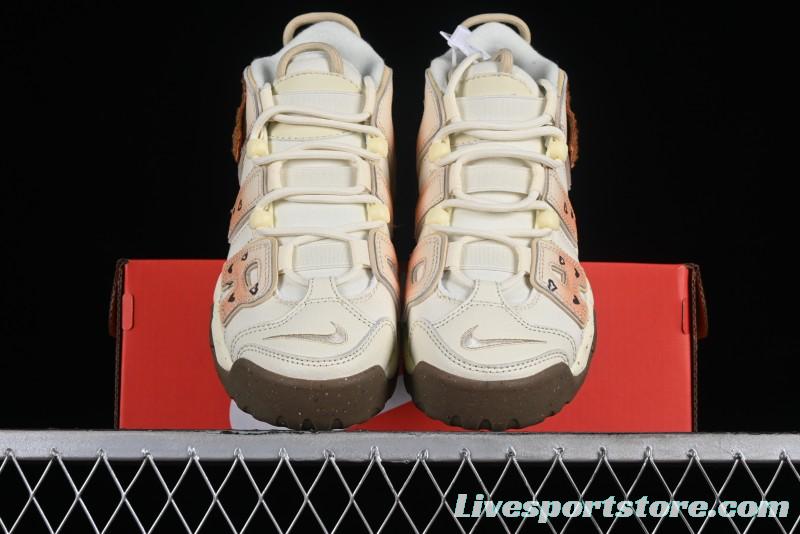 Nike Air More Uptempo 96 QS First Generation Series Classic Versatile Basketball Shoes