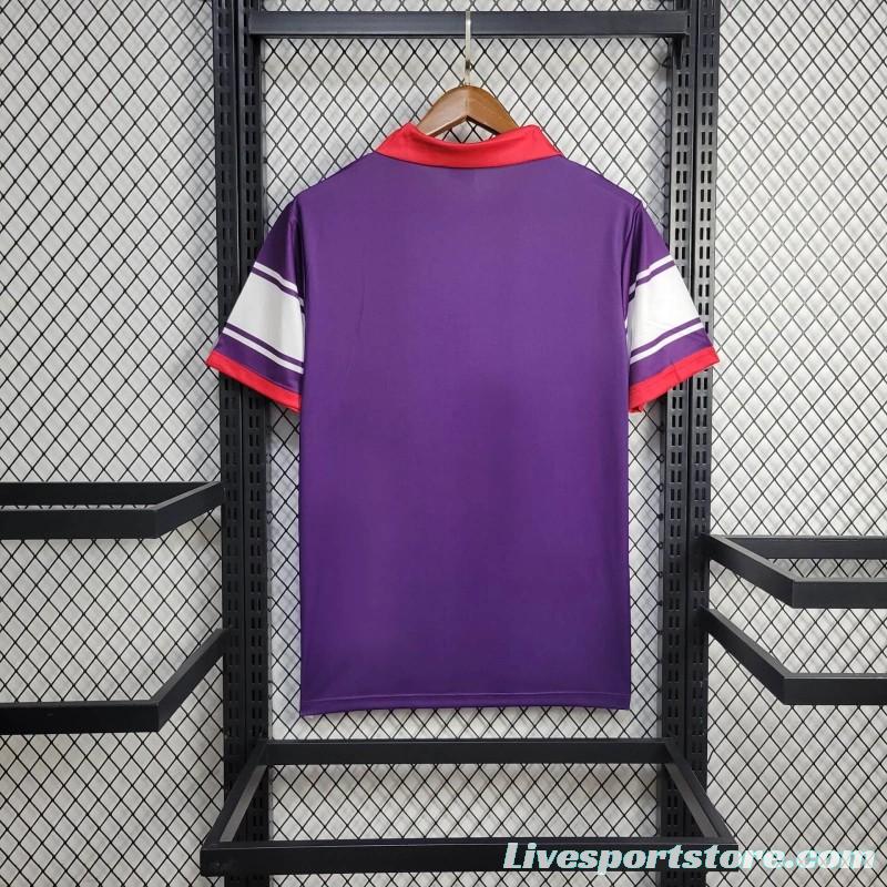 Retro 84/85 ACF Fiorentina Home Jersey