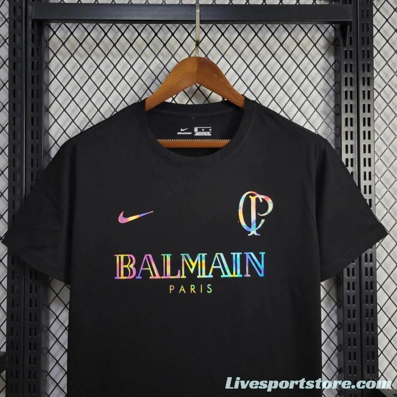 24/25 Corinthians x Balmain Black Jersey