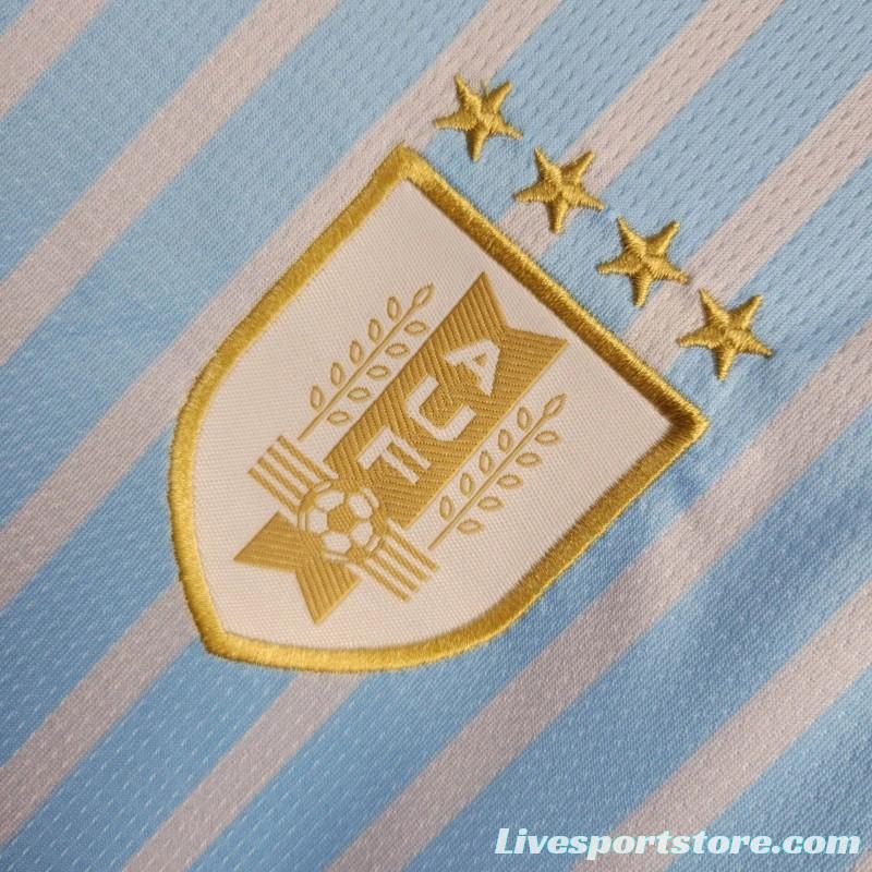 2024 KIDS Uruguay Home Jersey