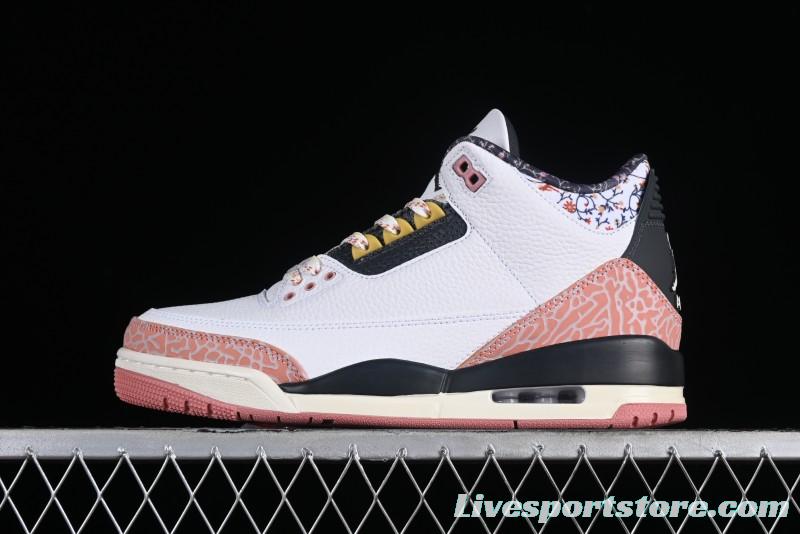 Air Jordan 3 GS "Red Stardust"