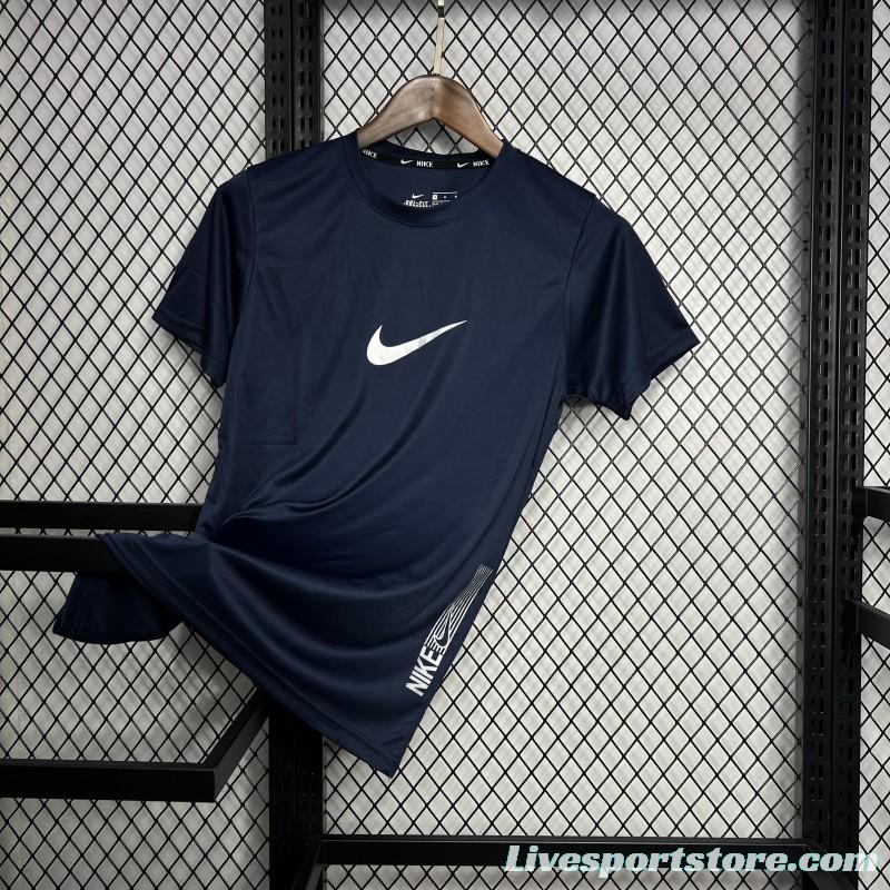 2024 NIKE Royal Blue T-Shirts Model 1032