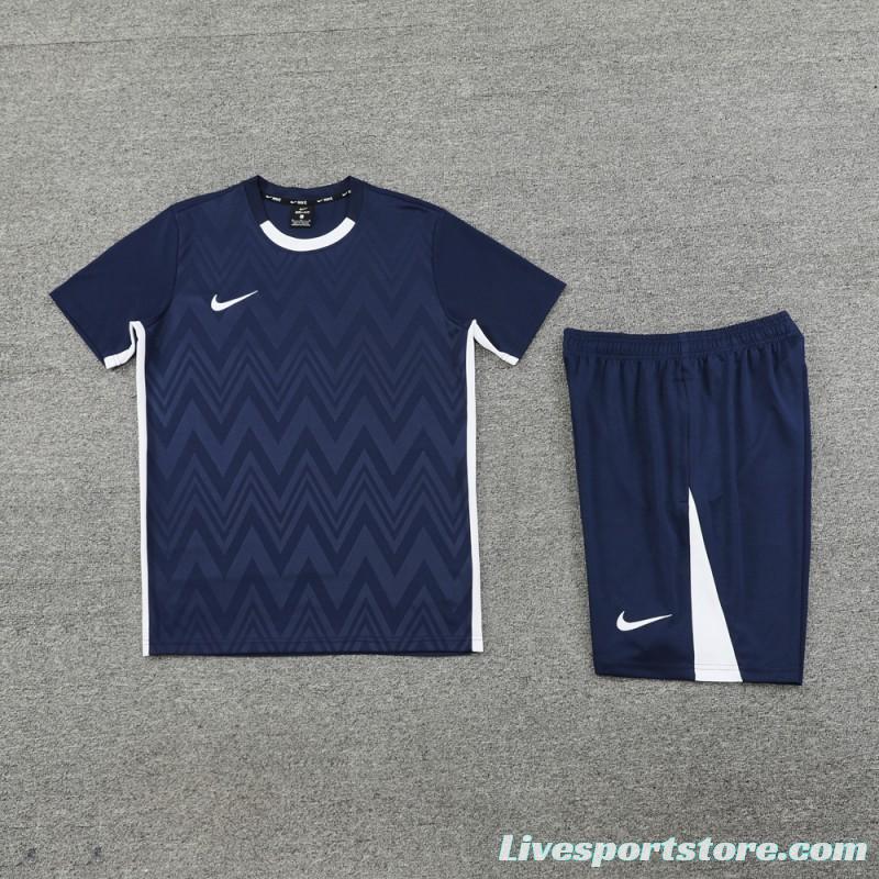 24/25 Nike Navy Short Sleeve Jersey+Shorts