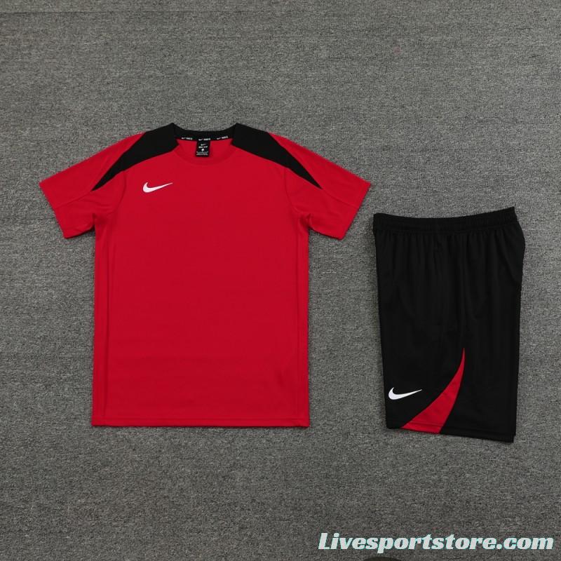 24/25 Nike Red Short Sleeve Jersey+Shorts