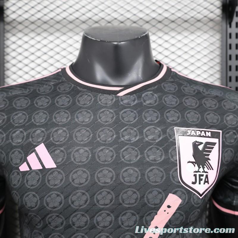 Player Version 2024 Japan Plum Blossom And Sword Black Concept Jersey