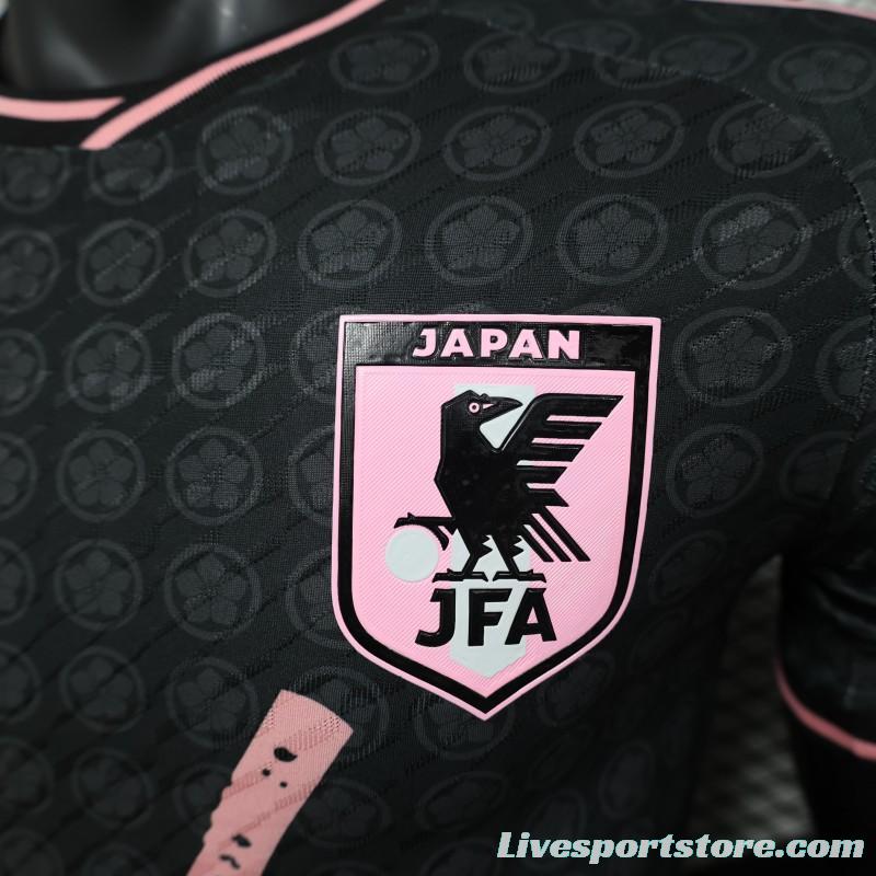 Player Version 2024 Japan Plum Blossom And Sword Black Concept Jersey