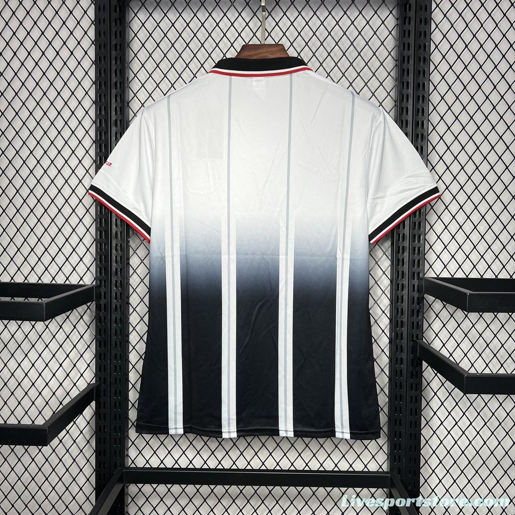 Retro 97/99 Glasgow Rangers Away White Jersey