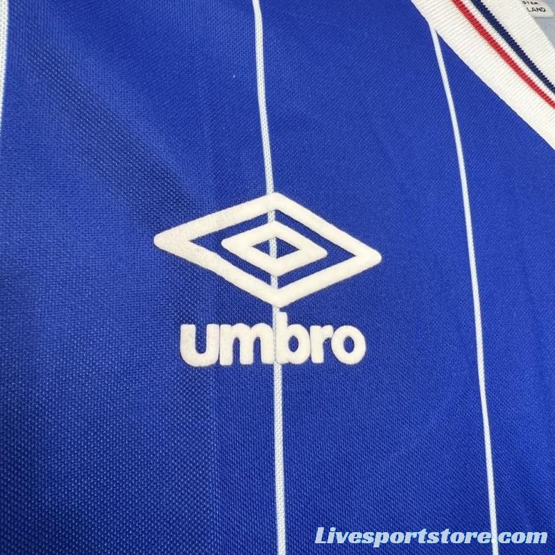 Retro 82/84 Glasgow Rangers Home Jersey