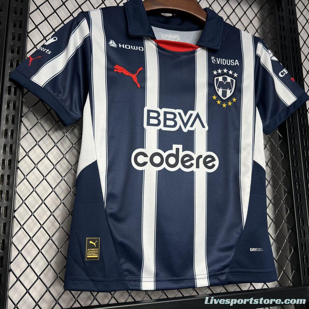 24/25 Kids Monterrey Home Jersey