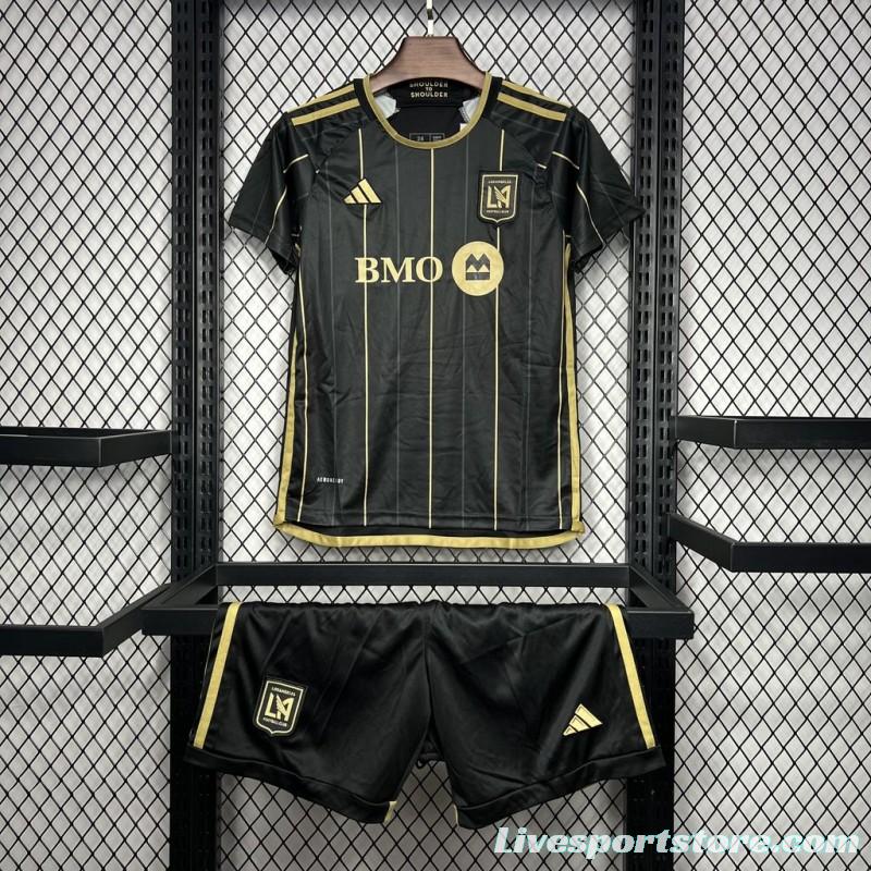 24/25 Kids Los Angeles FC Home Jersey