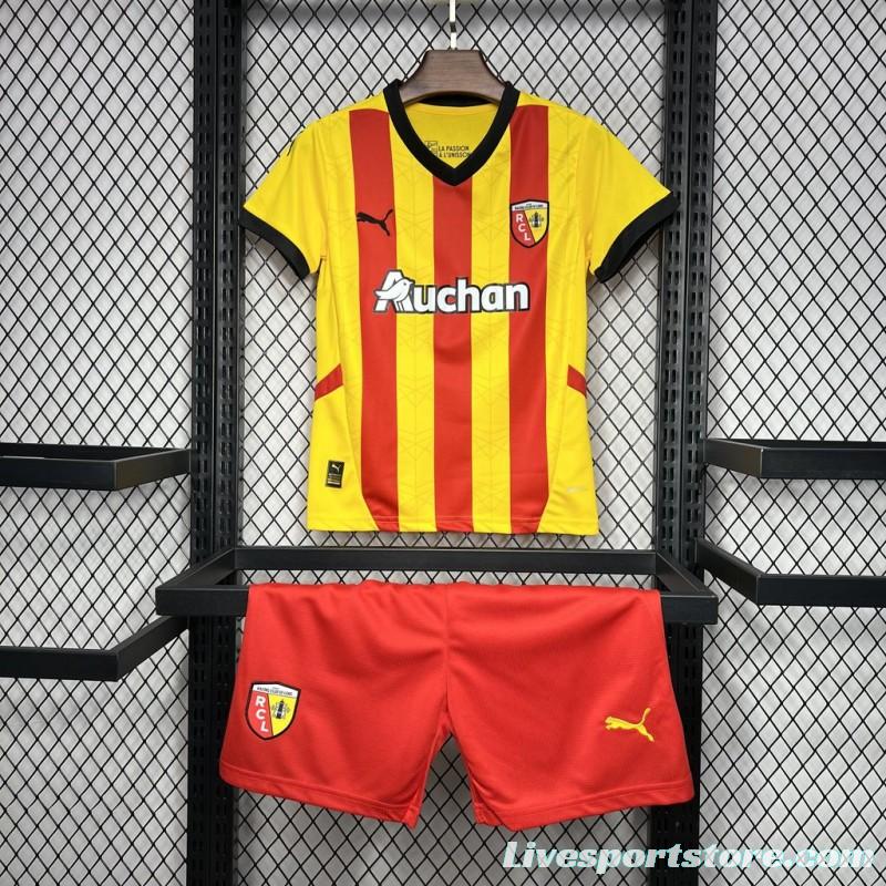 24/25 Kids RC Lens Home Jersey