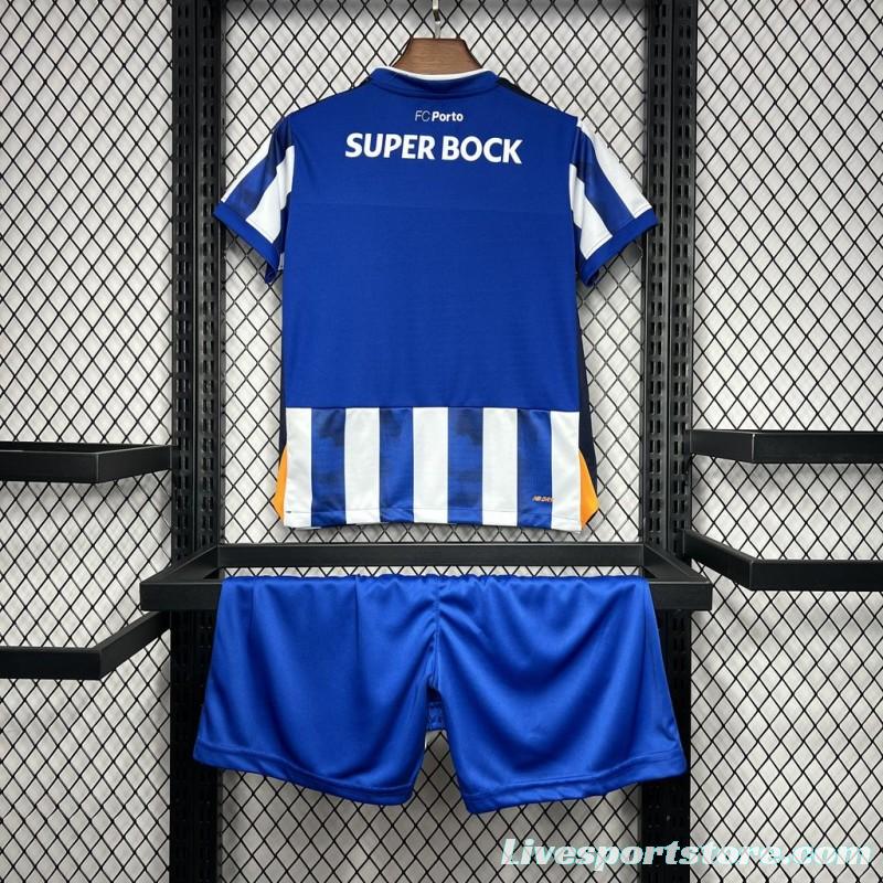 FC Porto 2024/25 Home Kids Kit