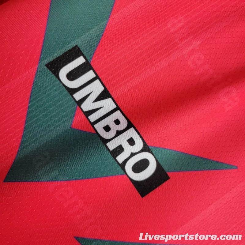 Retro 1998 Mexico World Cup Goalkeeper Red Jersey