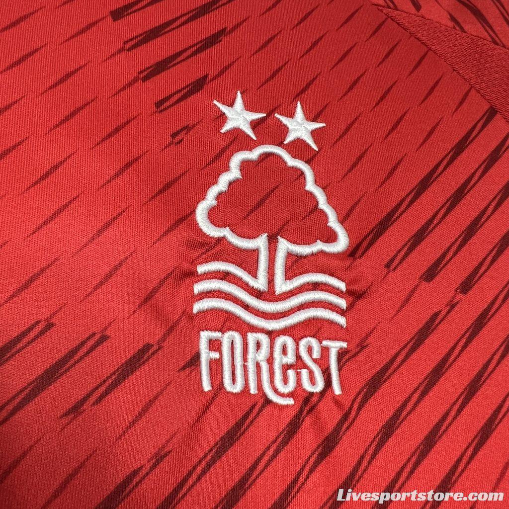 24/25 Nottingham Forest Home Jersey