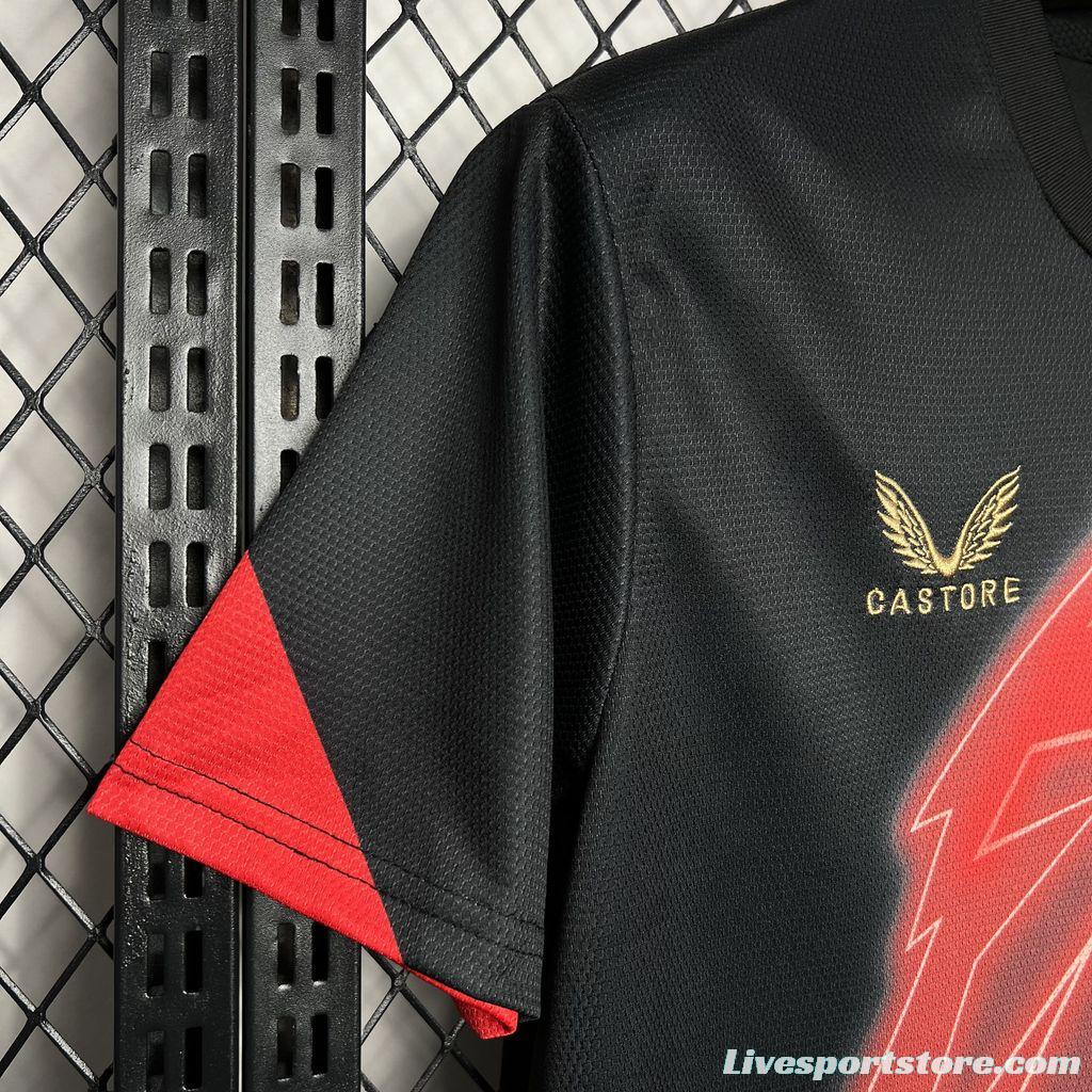 24/25 Sevilla Black/Red Pre-Match Special Jersey