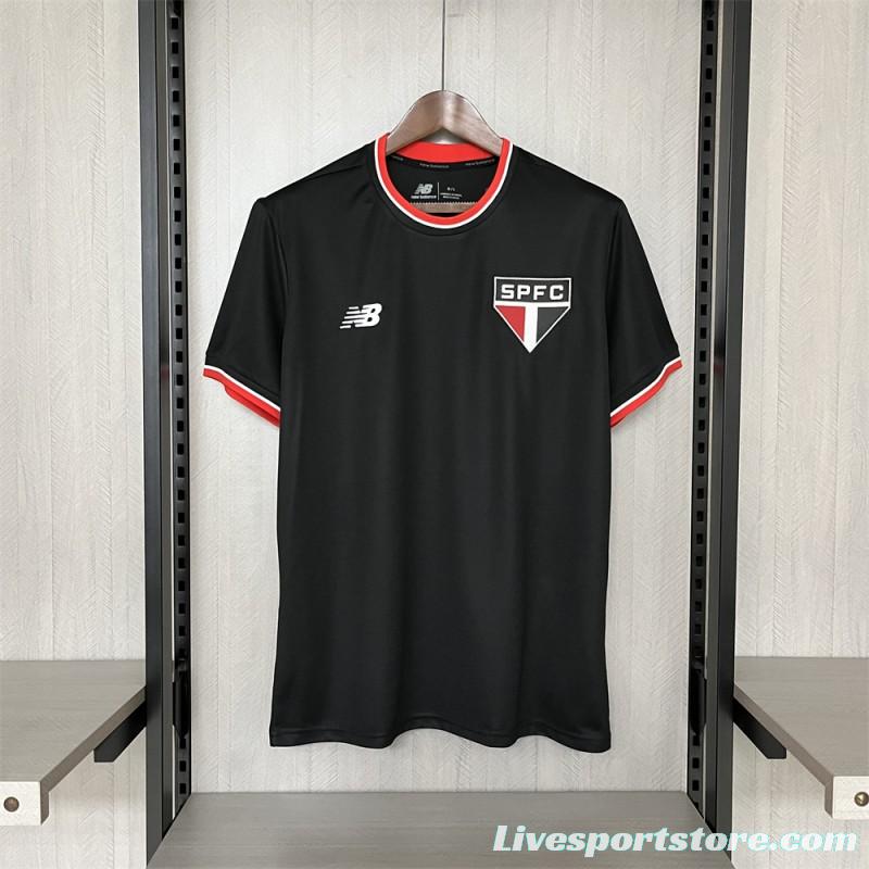 24/25 Sao Paulo Black Jersey