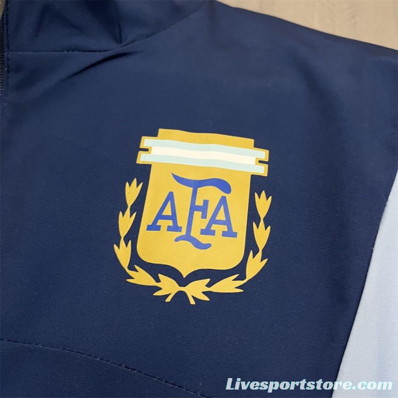 2024 Argentina Blue Windbreaker