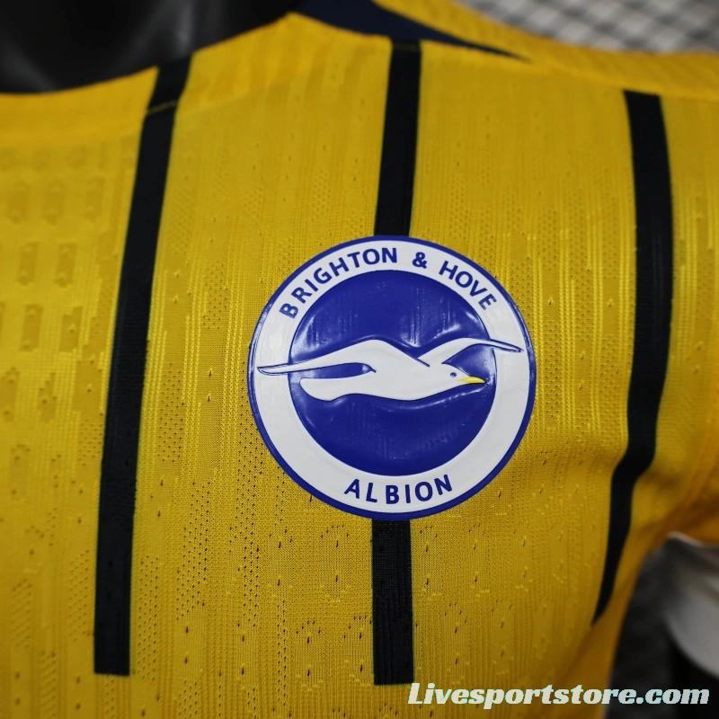 24/25 Player Version Brighton &amp; Hove Albion Away Jersey