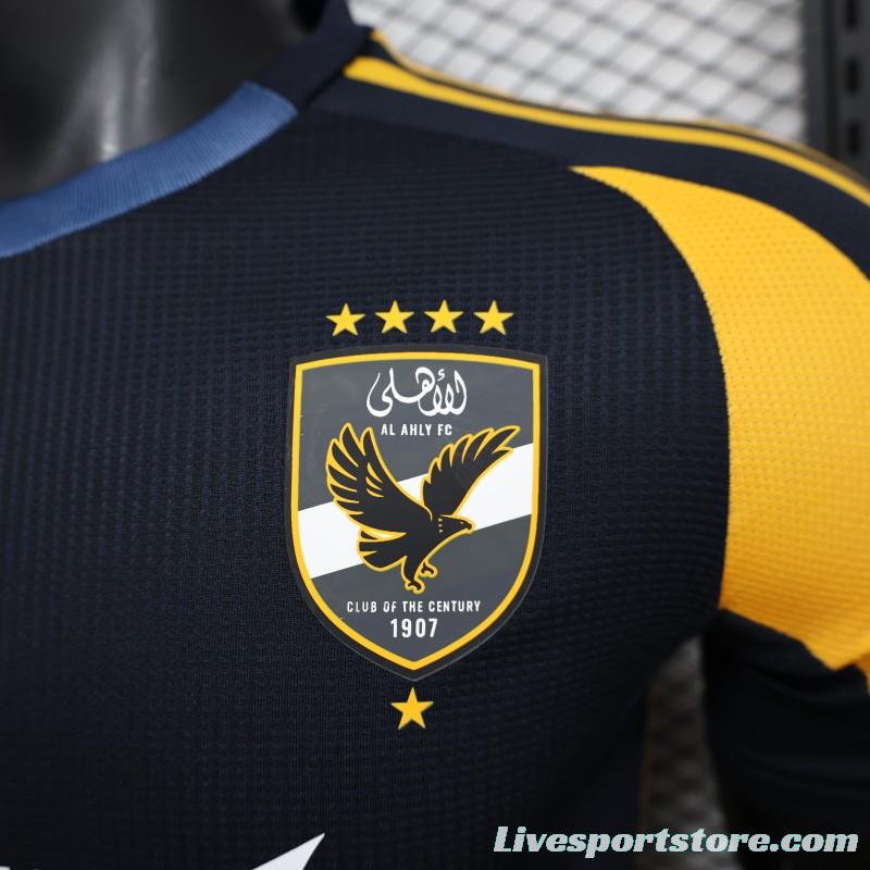 Player Version 24/25 Egypt Al Ahly Away Black Jersey