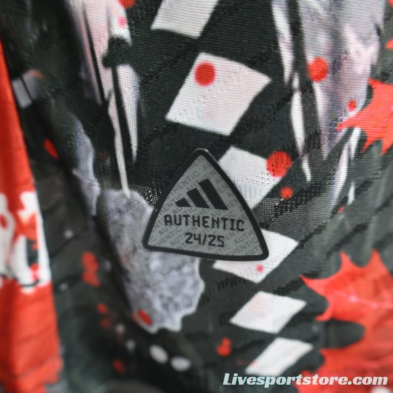 Player Version 2024 Japan Black Samurai Special Jersey