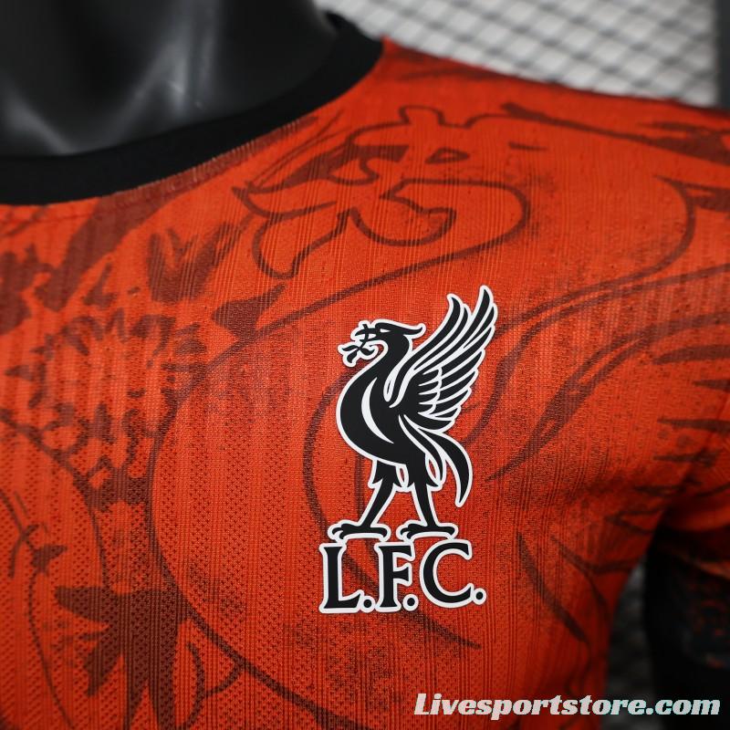 Player Version 24/25 Liverpool Red Dragon Special Jersey