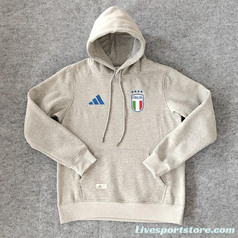 2024 Italy Navy/Red/Black/Beige/Grey Hoodie WIth Black Badge