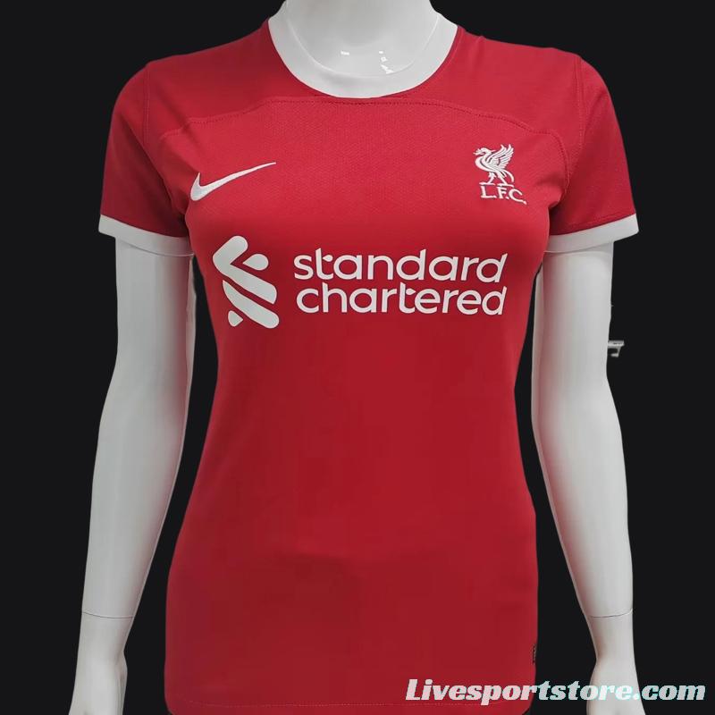 23/24 Women Liverpool Home Jersey