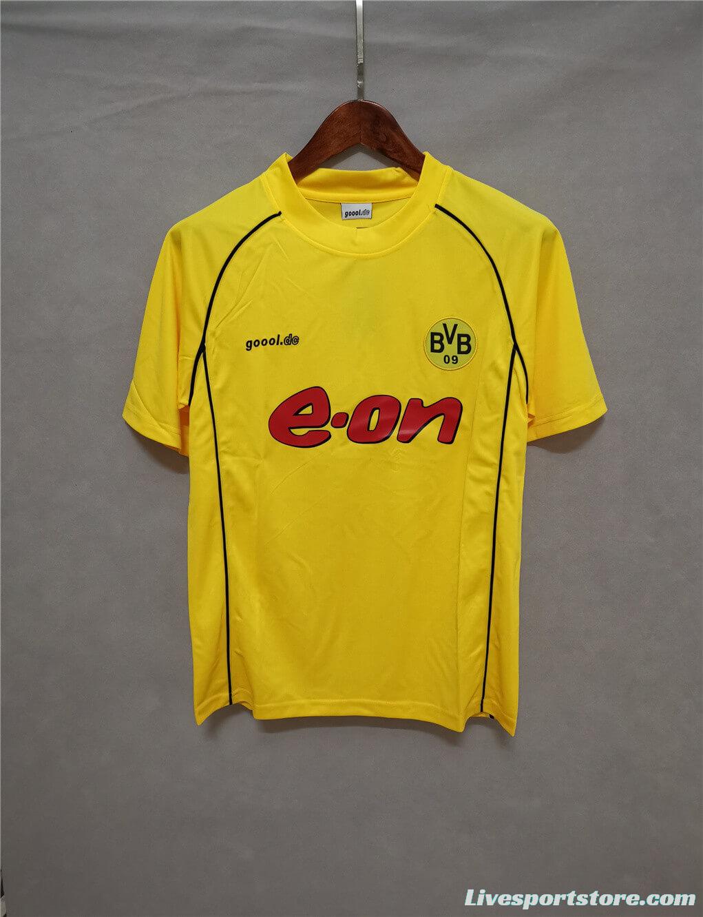 Retro 01/02 Borussia Dortmund Champions League Jersey