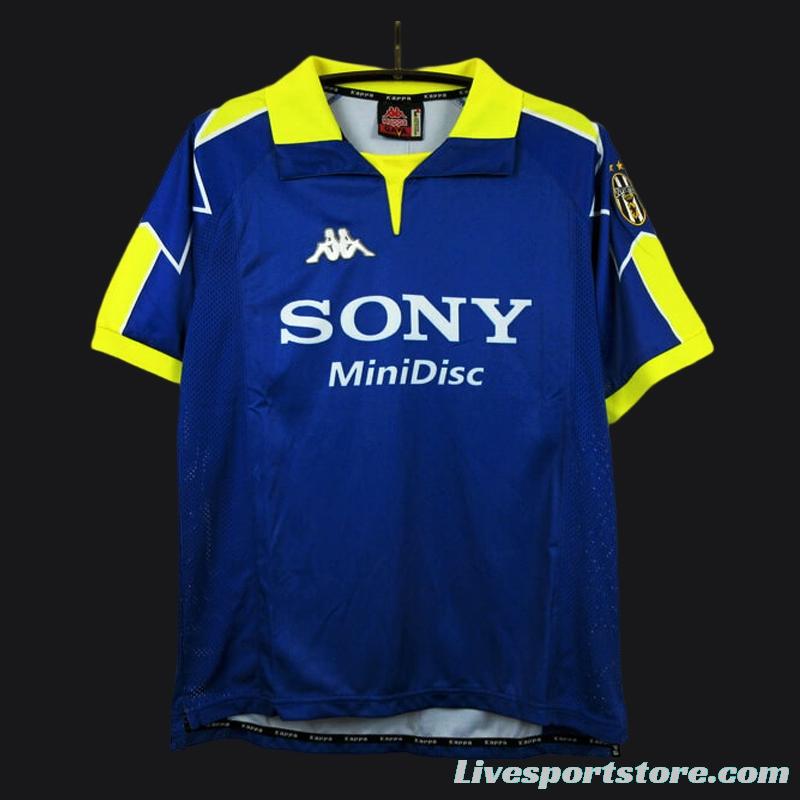 Retro 97/98 Juventus Third Blue Jersey