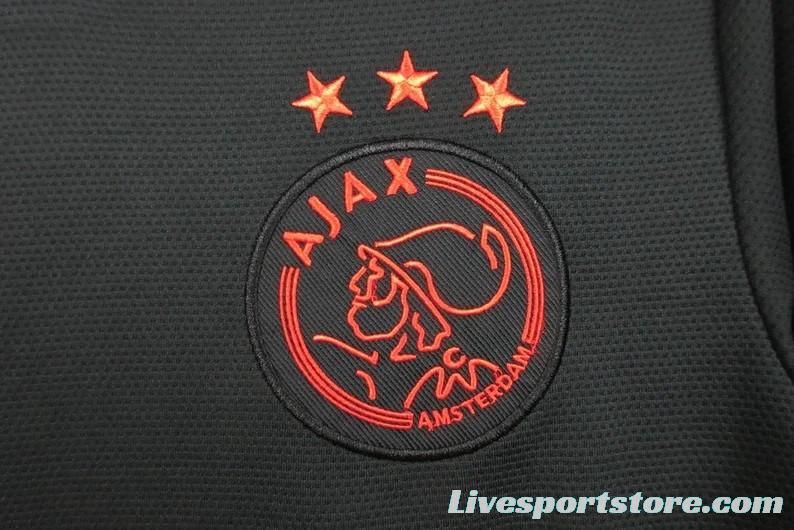 Retro 21/22 Ajax Third Black Jersey