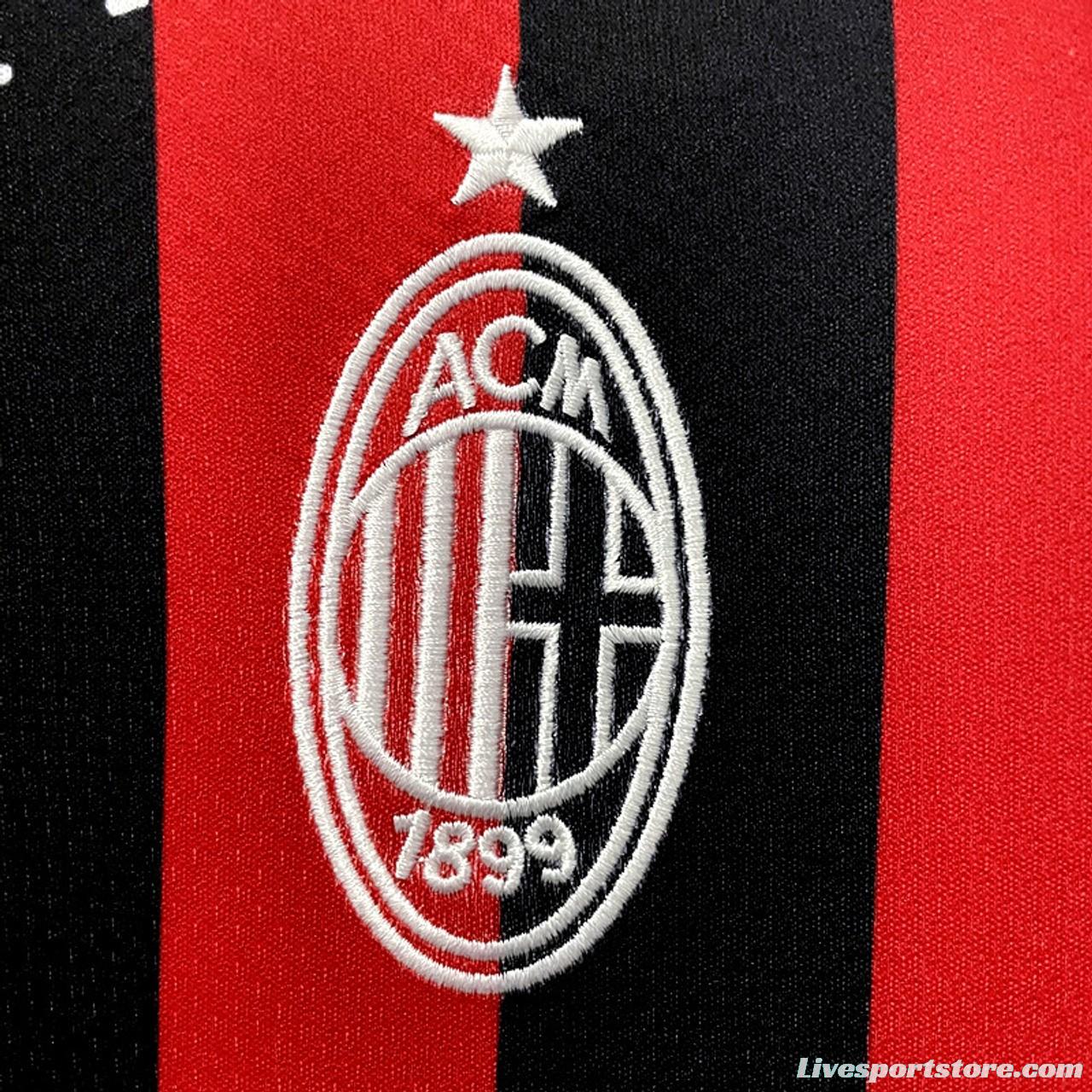 Retro 21/22 AC Milan x Nemen Forth Jersey