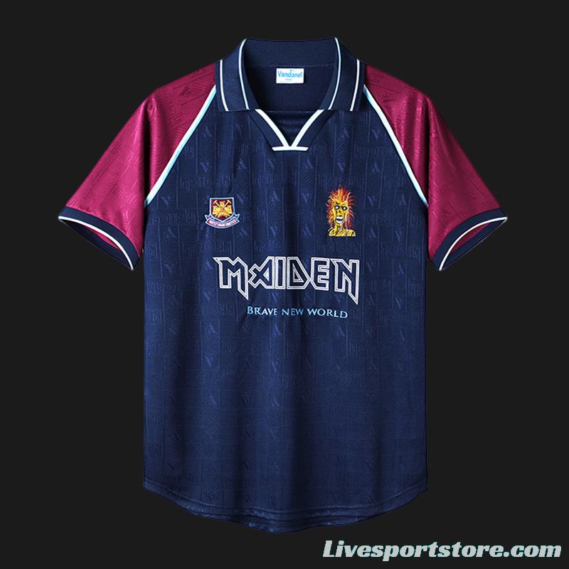 Retro 99/01 West Ham X Iron Maiden Home