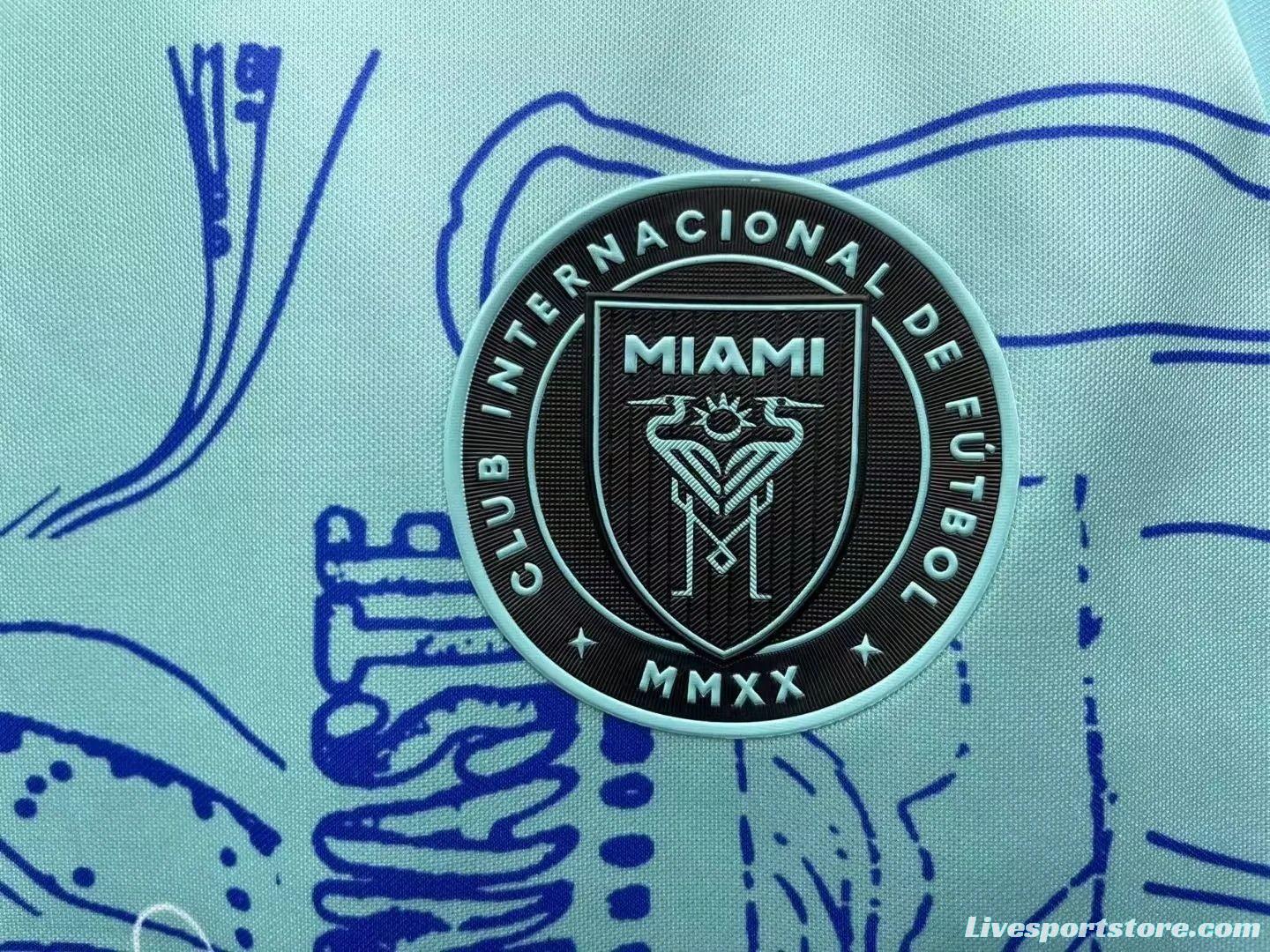 23/24 Inter Miami Blue Training Jersey