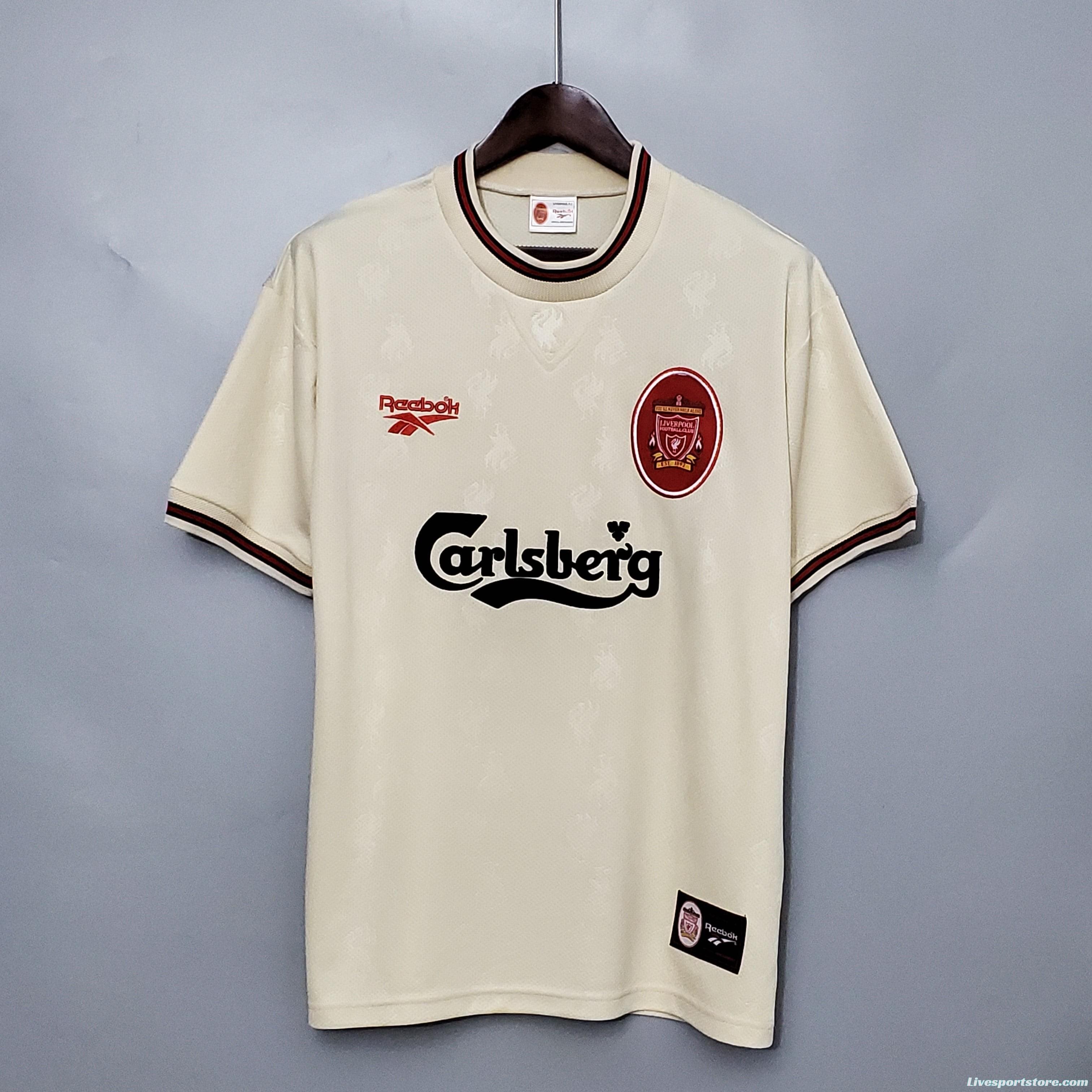 Retro 96/97 Liverpool Away Jersey