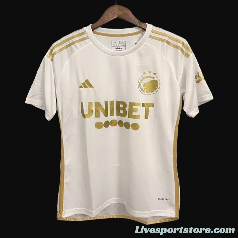 23/24 Copenhagen  White/Gold Special Jersey