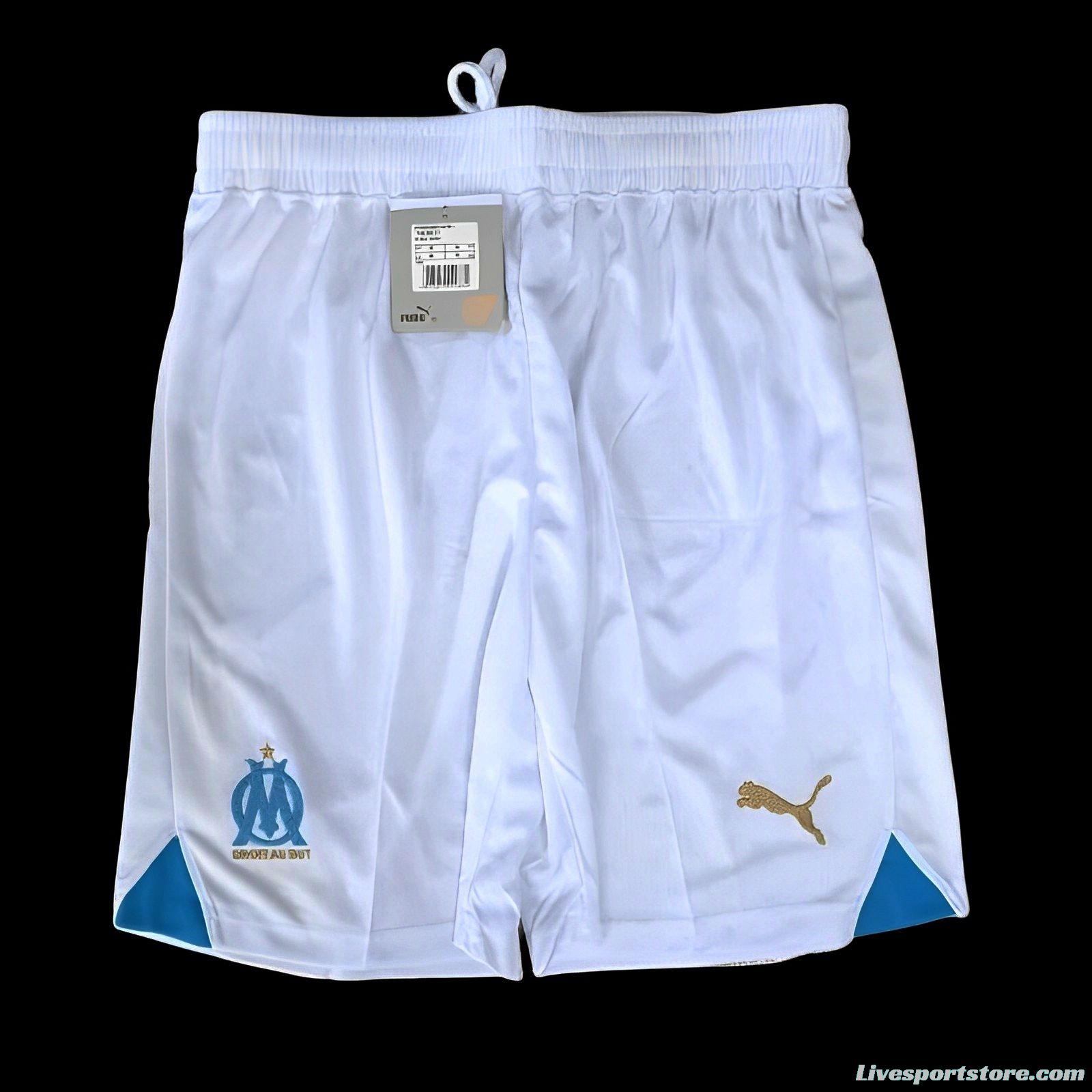 23/24 Olympique Marseille Home Shorts