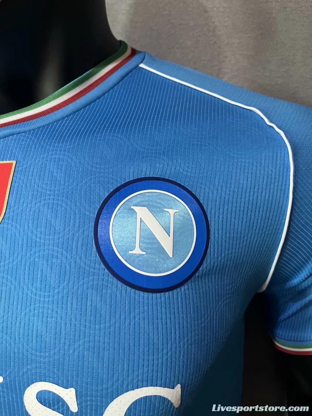 Player Version 23/24 Napoli Home Jersey