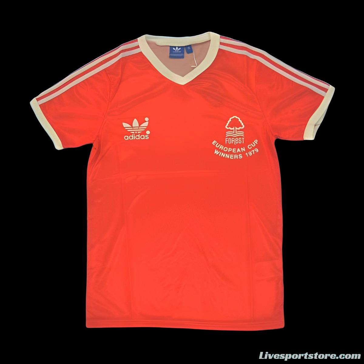 Retro 1979 Nottingham Forest Home Jersey