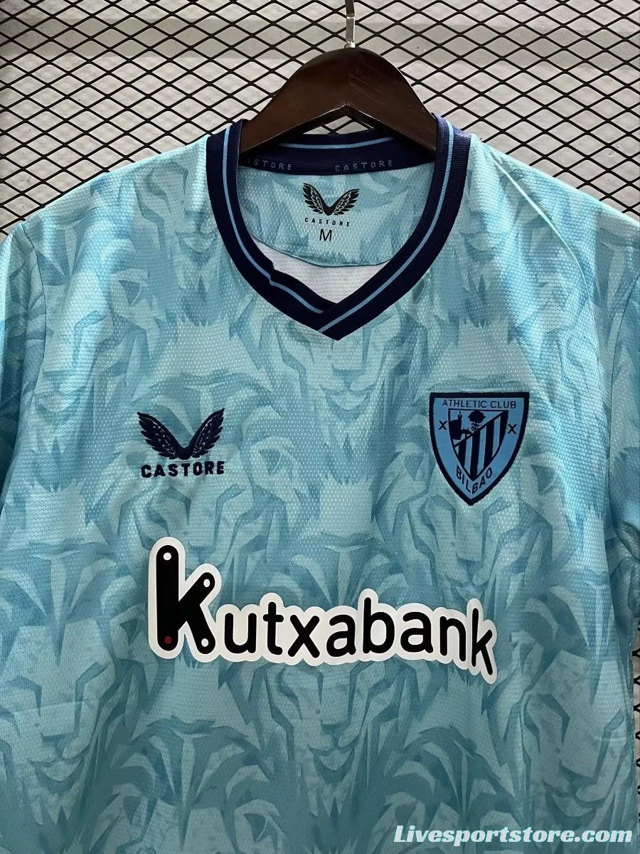 23/24 Athletic Bilbao Away Blue Jersey