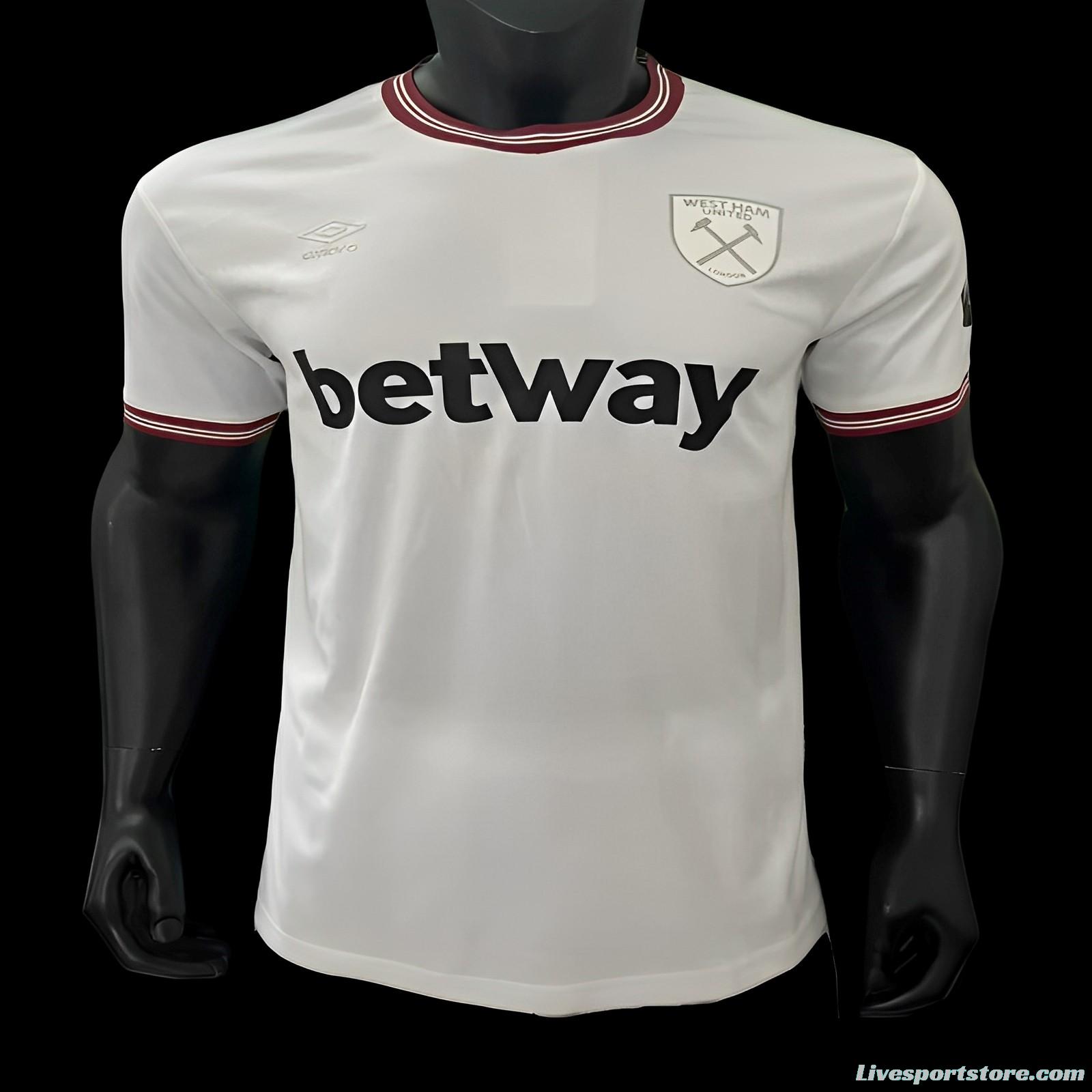 23/24 West Ham United Third Jersey