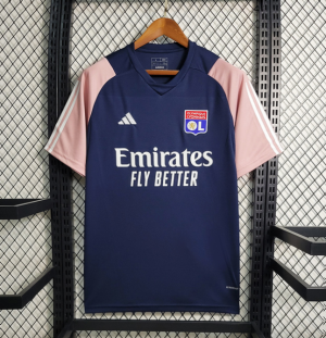 23/24 Olympique Lyonnais Navy Pre-Match Jersey