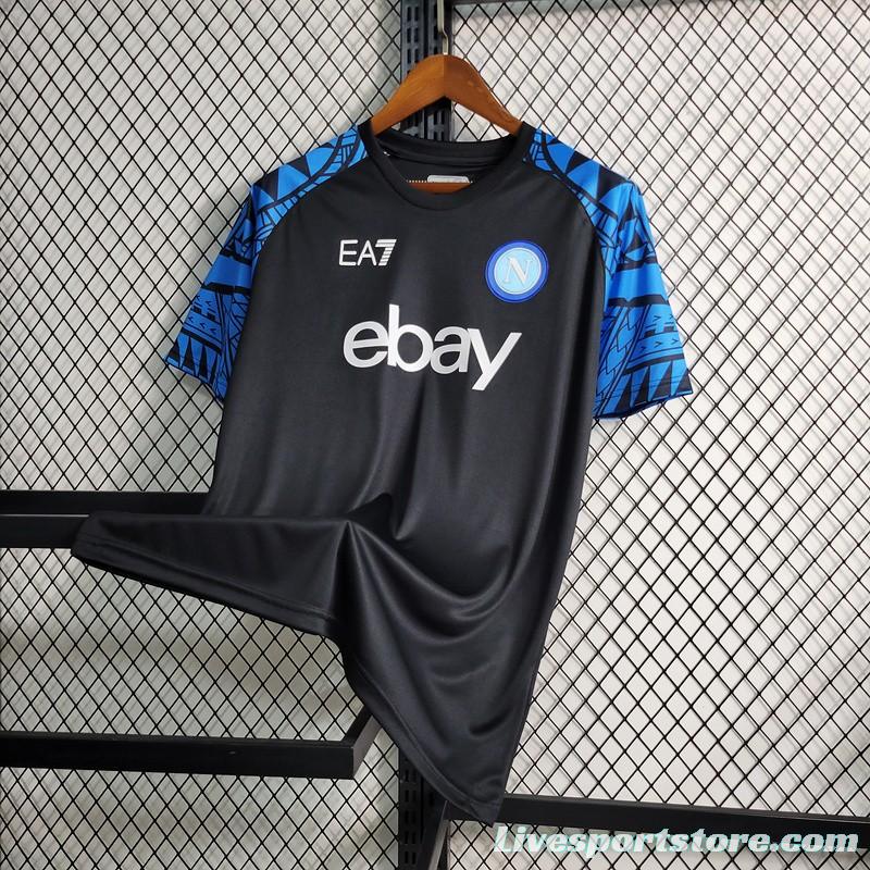 23/24 Napoli Blue/Black Jersey