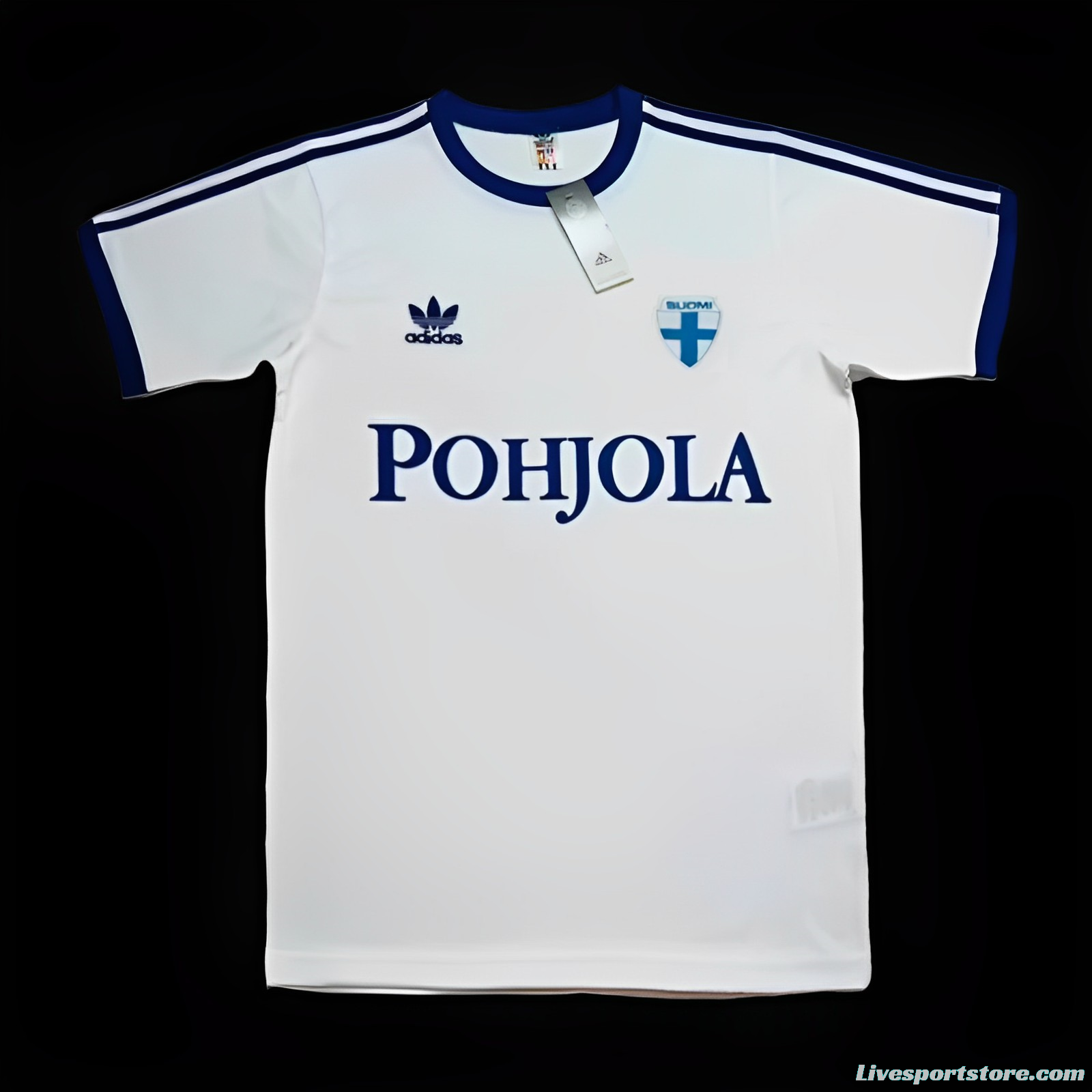 Retro 1982 Finland Home Jersey